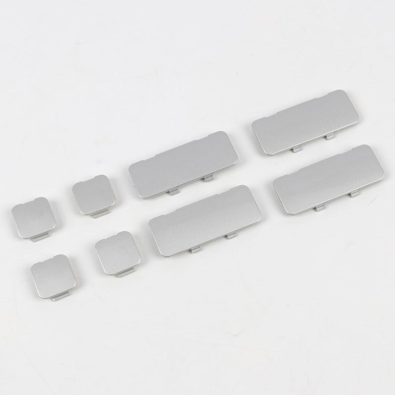 L2R for Toyota Highlander (2014-2019) Roof Rack Rails End Cap Leg Cover Protector Shell Plastic Car Exterior Accessories Silver 8 PCS - Image 4